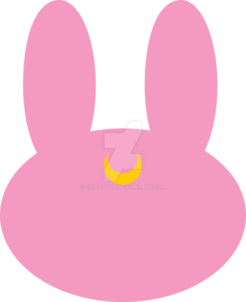 Sailor Moon Bunny By Chibihutjr - Sailor Moon Chibi Png (806x992)
