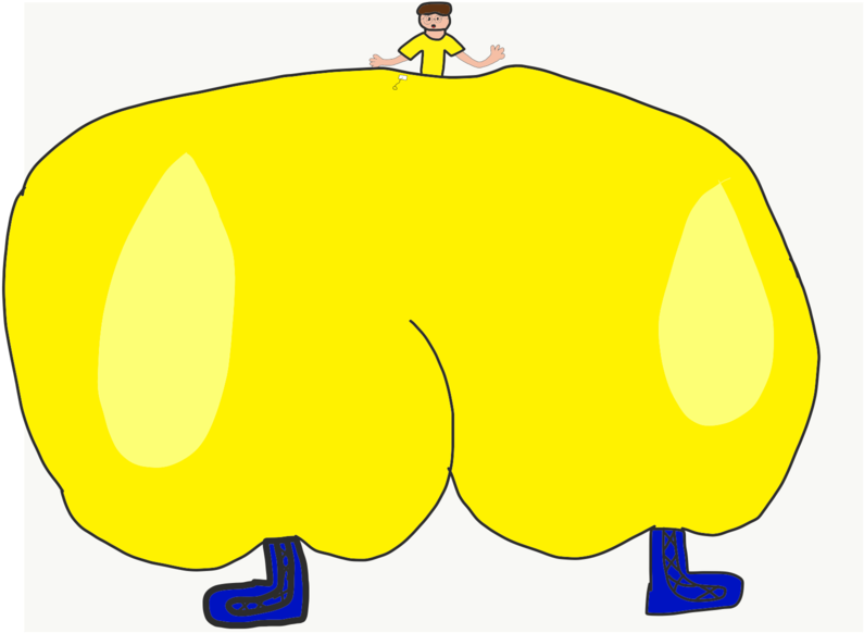 Richie Jones Inflatable Rubber Pants By Zacharylunsfordart - Water Balloon (1024x768)