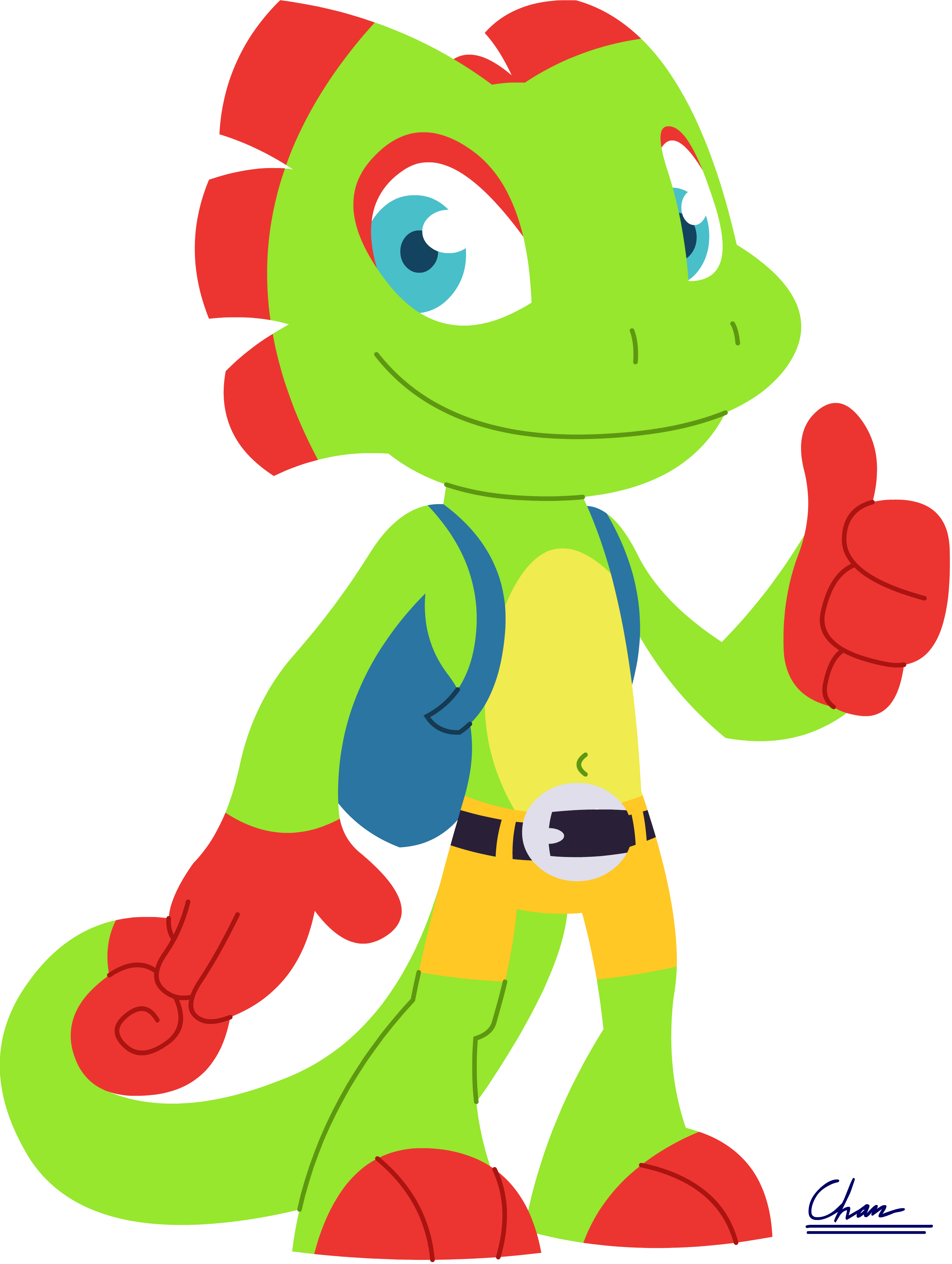 Should Yooka Wear Pants By Digbio - Clothing (3013x4000)