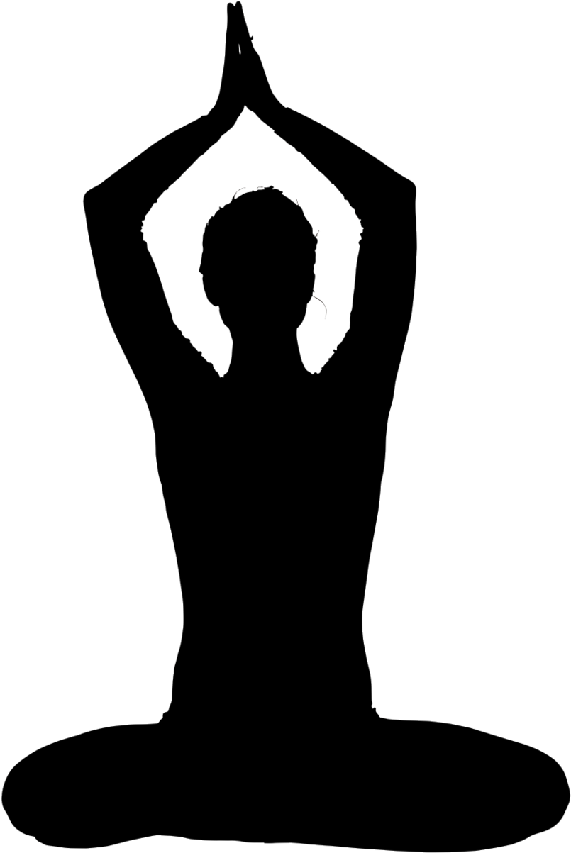 Human Silhouette Clip Art Medium Size - Icone Yoga (1207x1591)