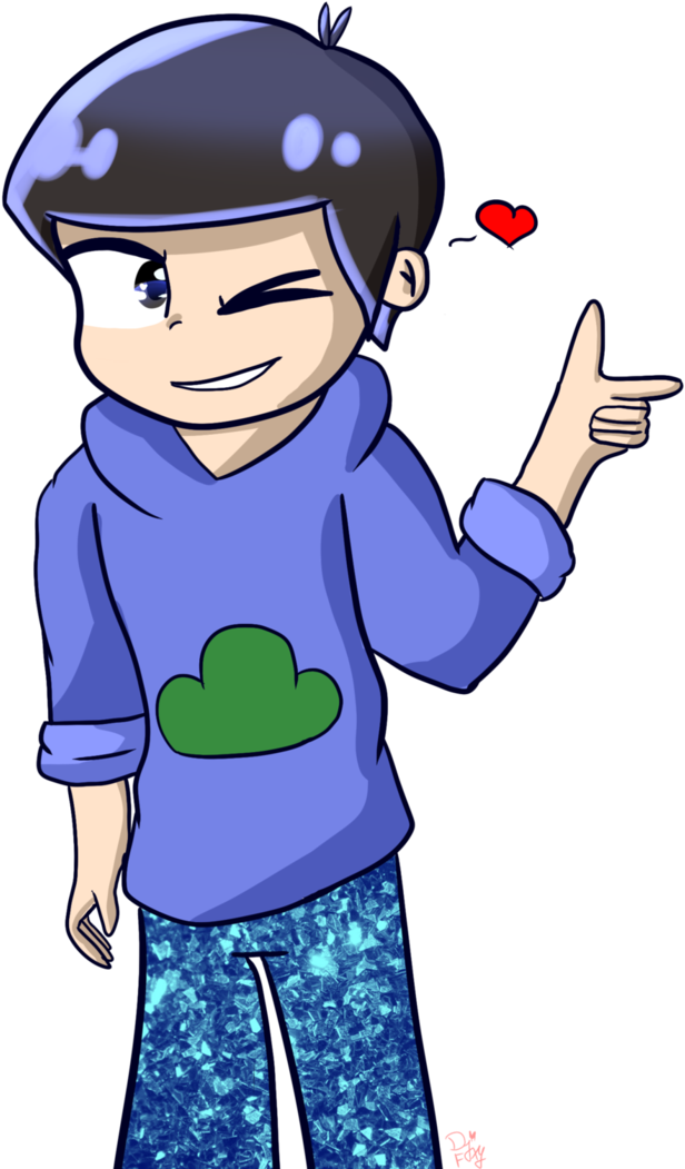 Karamatsus Painful Pants By Djfoxyy - Cartoon (715x1116)