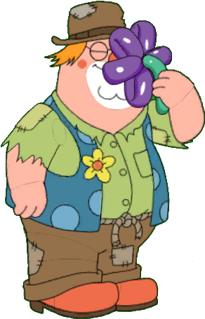 Peed Pants Blow Up A Balloon - Cartoon (342x508)