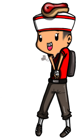Hot Dogger By Sora In My Pants - Cartoon (375x472)