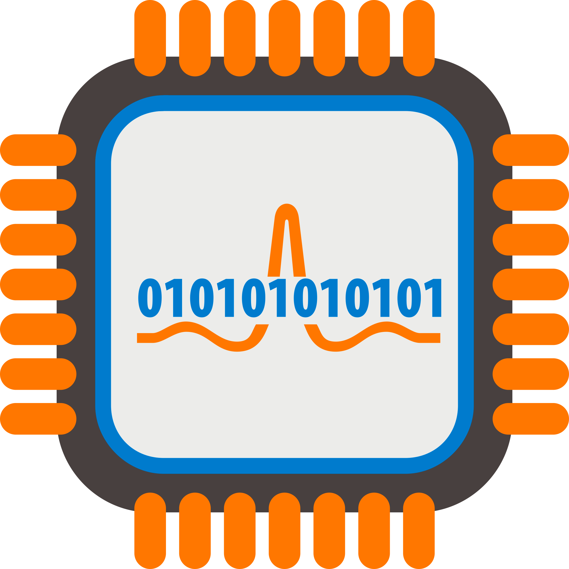 Amazing Clipart Analog To Digital Communication Pgb - Analog To Digital Converter Clipart (2400x2400)