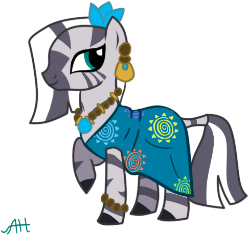 Zecora Gala Dress By Annehairball On Deviantart - My Little Pony: Friendship Is Magic (576x478)
