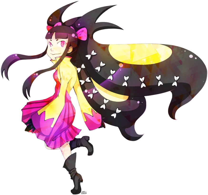 Mega Mawile Gijinka By Kehmy - Mega Mawile Human Form (930x858)