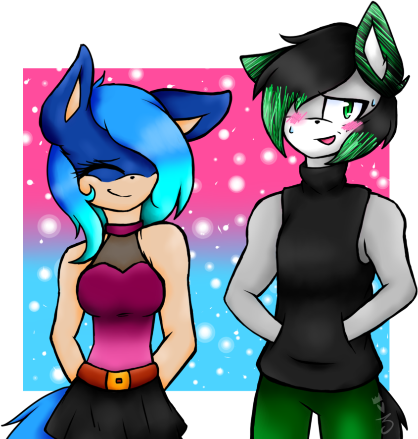 Amigos De Nuevo Version3 By Midoriko1404 - Cartoon (900x888)