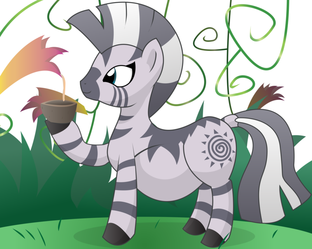 Pregnant Zecora By Xniclord789x-d5tsyz5 - My Little Pony Baby Zecora (999x799)