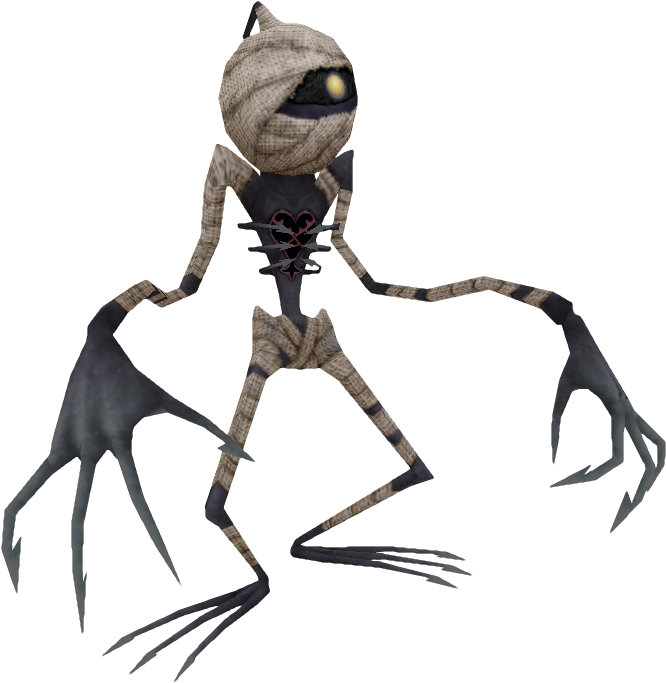 Kingdom Hearts Halloween Town Heartless (676x692)