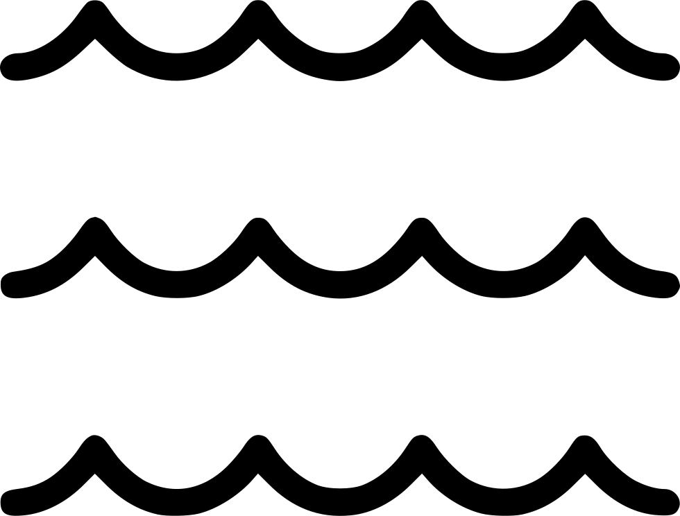Sea Waves Comments - Wave Black And White (980x744)