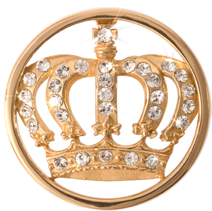 Nikki Lissoni C1038gs Royal Crown Small Coin - Nikki Lissoni Royal Crown Gold Plated Small Coin (600x600)