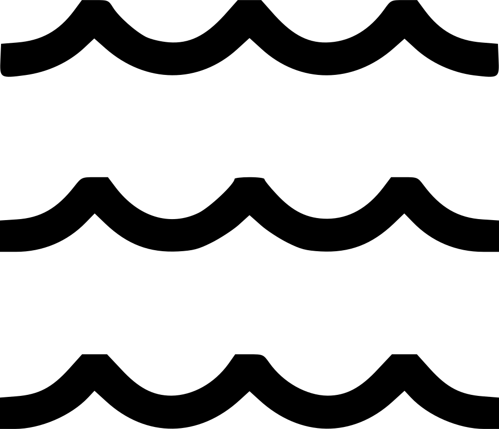 Wave Waves Ocean Sea Water Comments - Sea Wave Icon Png (980x842)