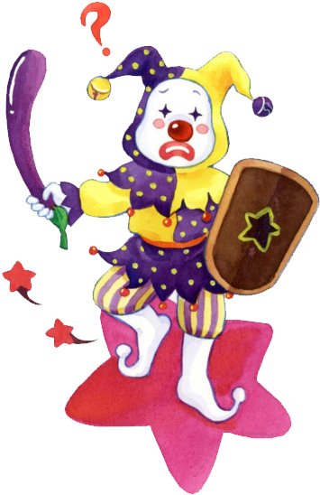 Cartoon Juggling Clown Illustration - Cartoon Juggling Clown Illustration (1100x1100)