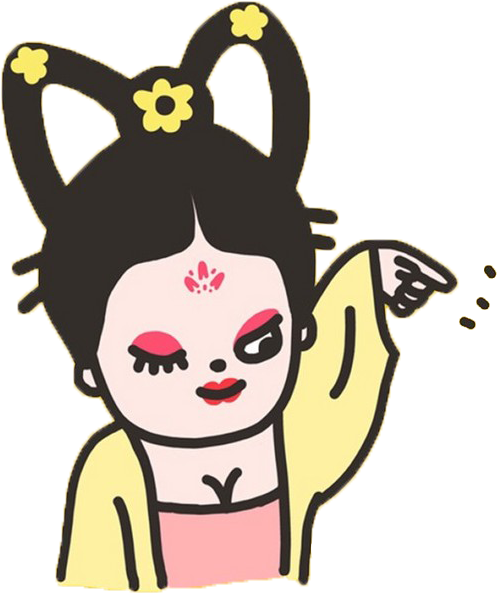 Cartoon Avatar Moe Q-version Sticker - Cartoon Avatar Moe Q-version Sticker (900x1200)