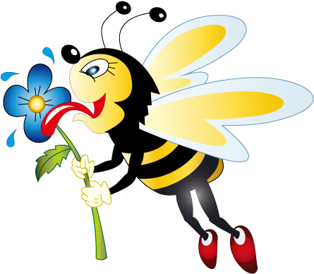 Honey Bee Cartoon Clip Art - Honey Bee Cartoon Clip Art (842x595)