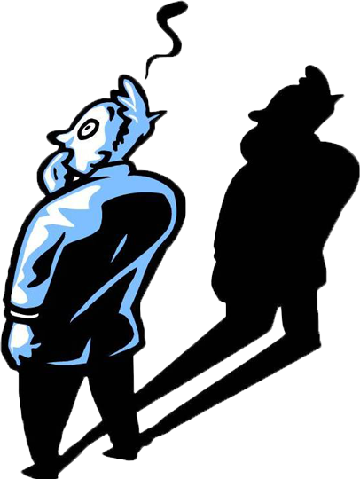 Did You Know - Man With Shadow (406x540)