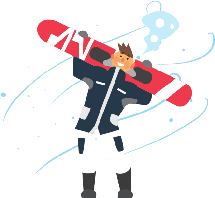 Vector Illustration - Зимние Виды Спорта (550x550)