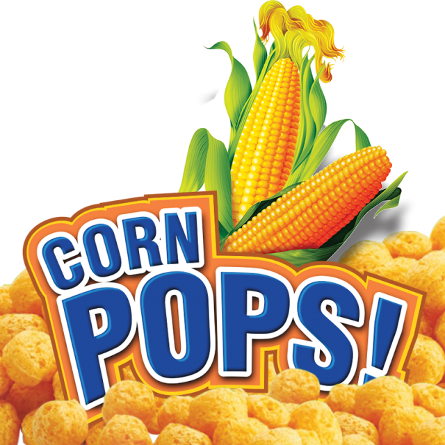 Corn-pops, Corn Pops, Top Pops, Yellow Png And Psd - Psd (640x640)