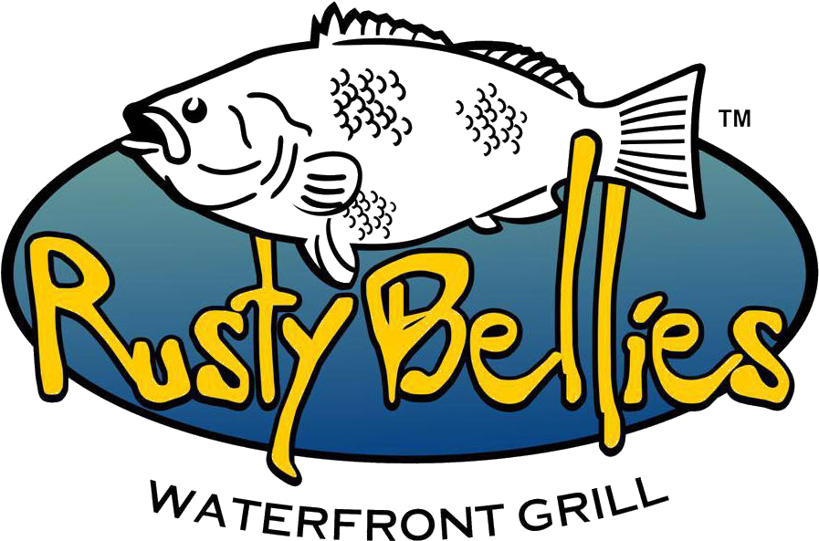 Rusty Bellies Waterfront Grill Collapsed Logo - Rusty Bellies Logo (899x602)