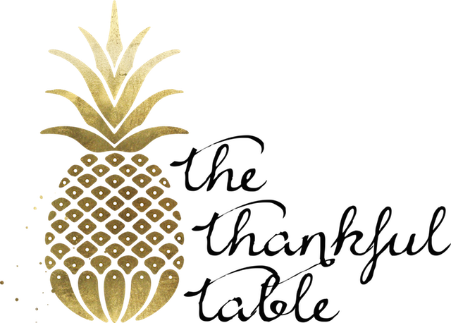 The Thankful Table - Pineapple Art Vector (640x458)