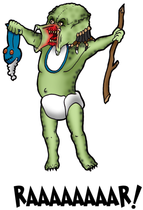 Baby Predator By Yayzus - Baby Predator (774x1032)