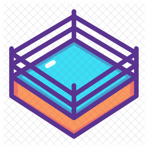 Boxing Icon - Fight Ring Icon (512x512)