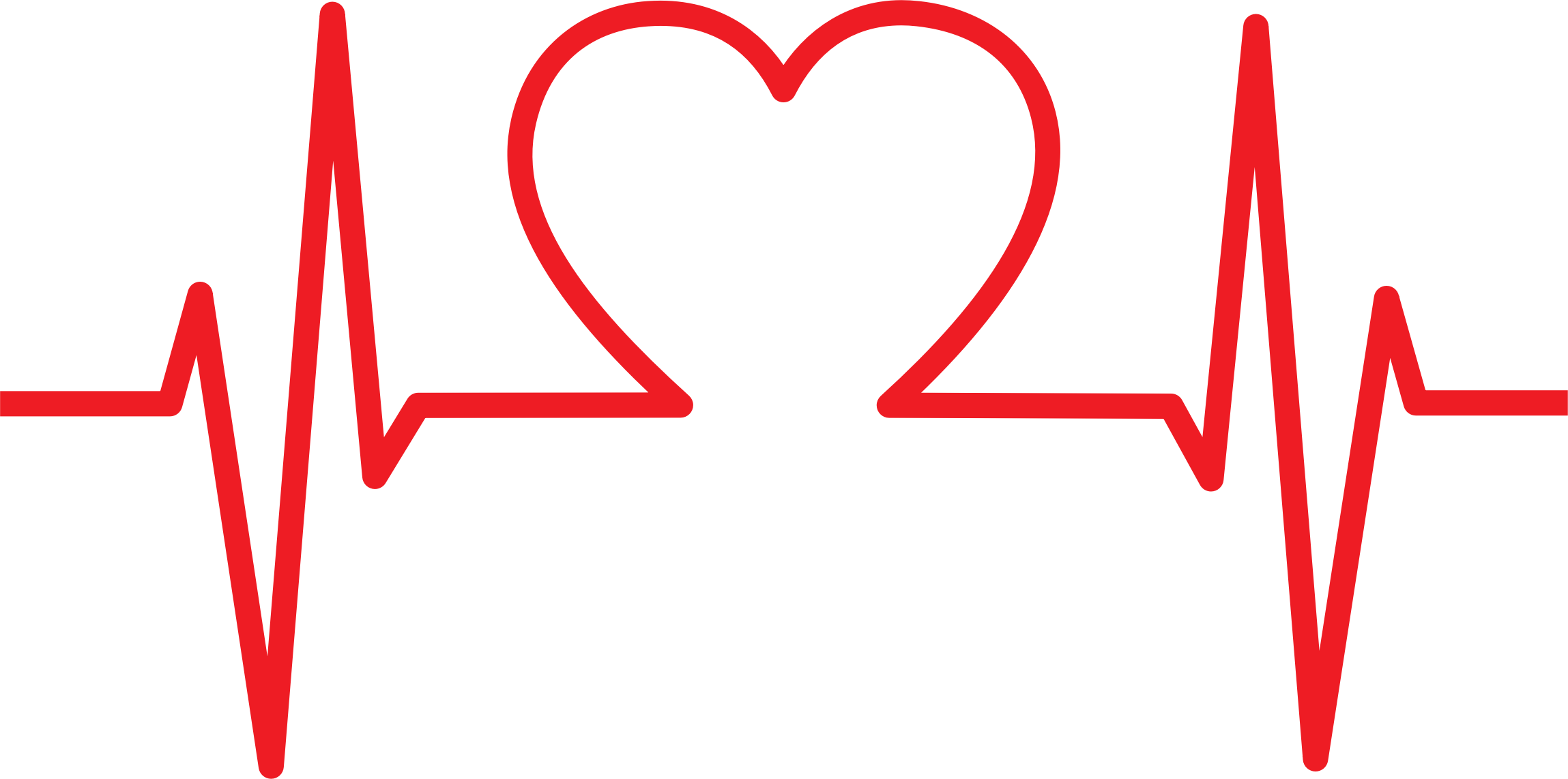 Big Image - Ekg Png (2298x1142)