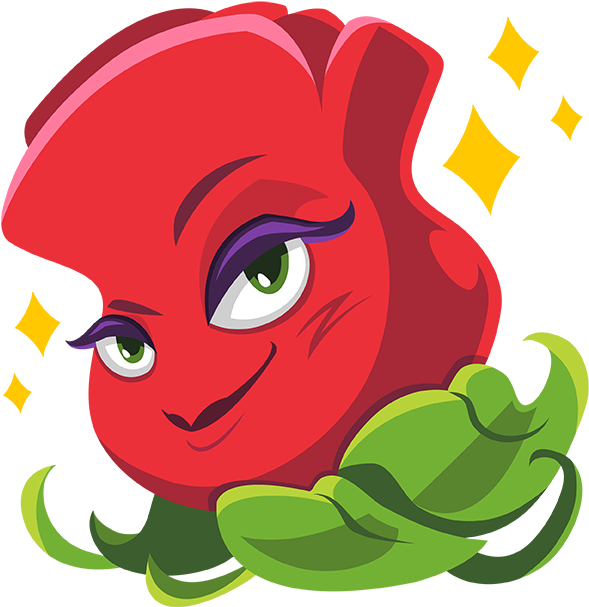 Pvzgw2-rose Sassy - Plants Vs. Zombies: Garden Warfare 2 (618x618)