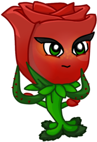 Rose By Goodpea2 - Pvz 2 Rose (400x389)