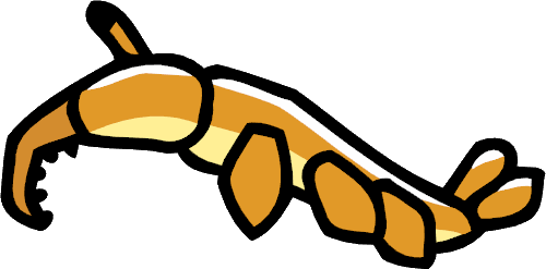 Anomalocaris - Scribblenauts Unlimited All Dinosaurs (500x247)