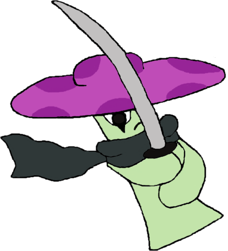 Katana Night Cap No Shade By Itsleo20 - Pvz Heroes Night Cap (463x509)