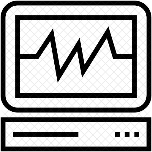Ecg Monitor Icon - Electrocardiography (512x512)