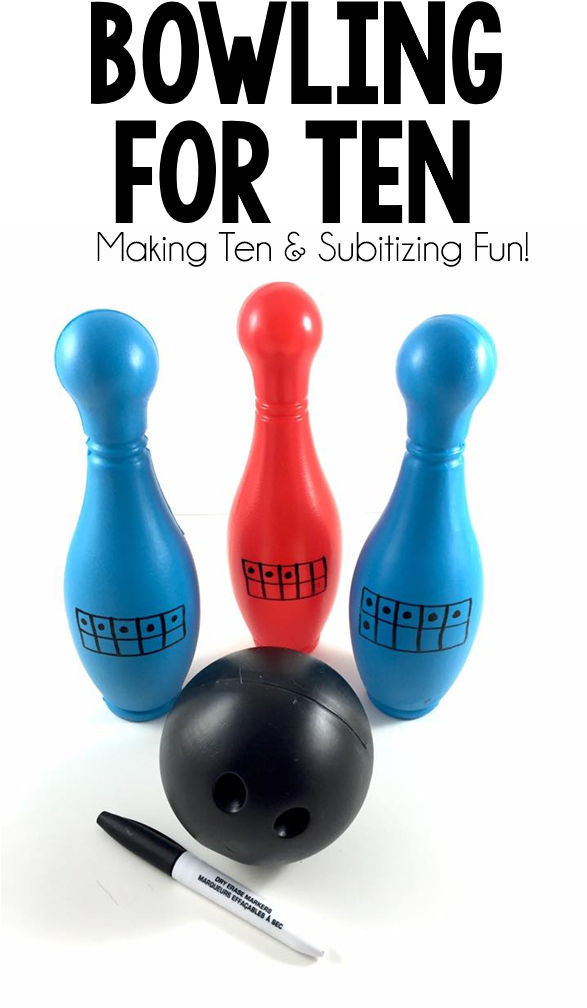 For This Variation, Mark Each Pin With A Different - Ten-pin Bowling (617x1082)