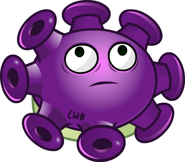 Gloom Shroom By Lolwutburger On Deviantart - Plants Vs. Zombies 2: It's About Time (646x567)