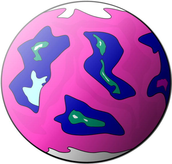 Earth Planet Vector Clip Art - Earth Clipart (600x571)