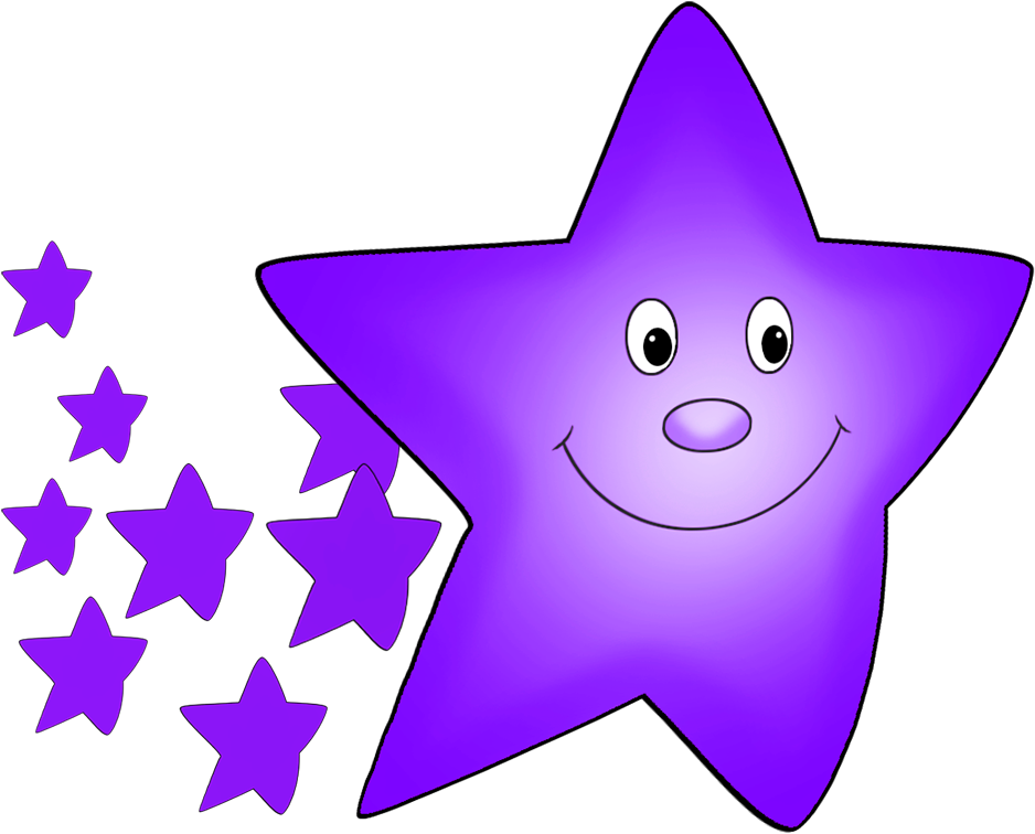 Star Clipart - Cartoon Pink Star (1063x885)