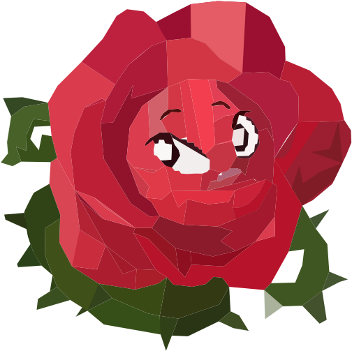 Polygonised Briar Rose By Zambniartist - Briar Rose (730x1032)