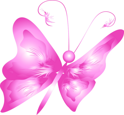 Хан Надежда Альбом «клипарт / Бабочки / Бабочки New» - Drawing (500x463)