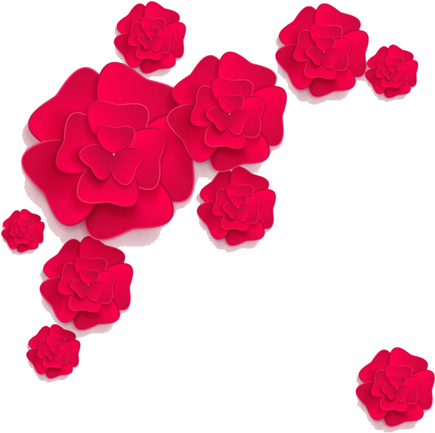 Paper Flower Floral Design - Paper Flowers Png (658x658)
