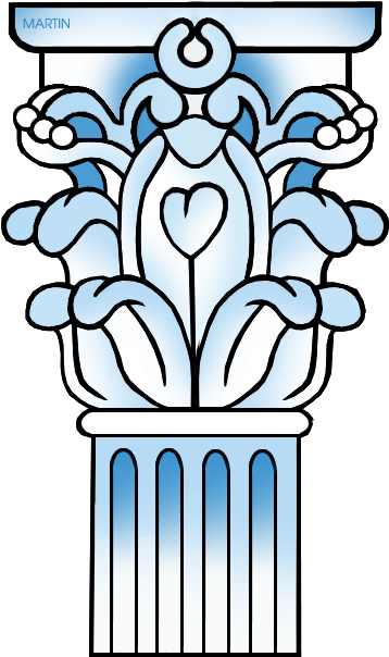 Greek Corinthian Column - Corinthian Order (398x648)