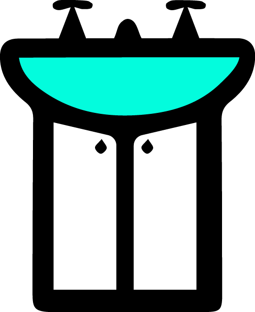 Bicycle Storage Area, Vanity, Sink And Faucets - Sink (526x644)