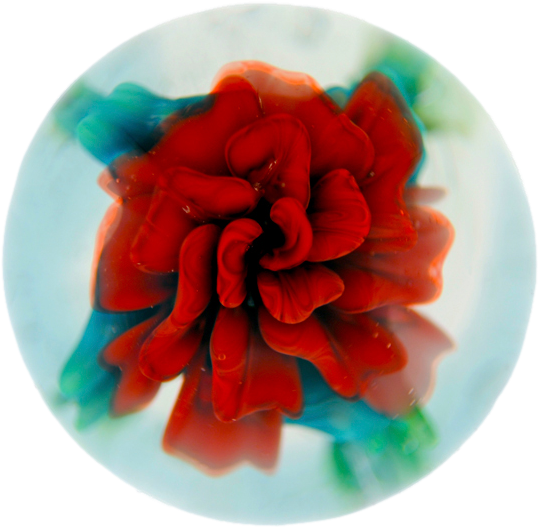 Floral Glass Keepsake - Glass Art (600x600)