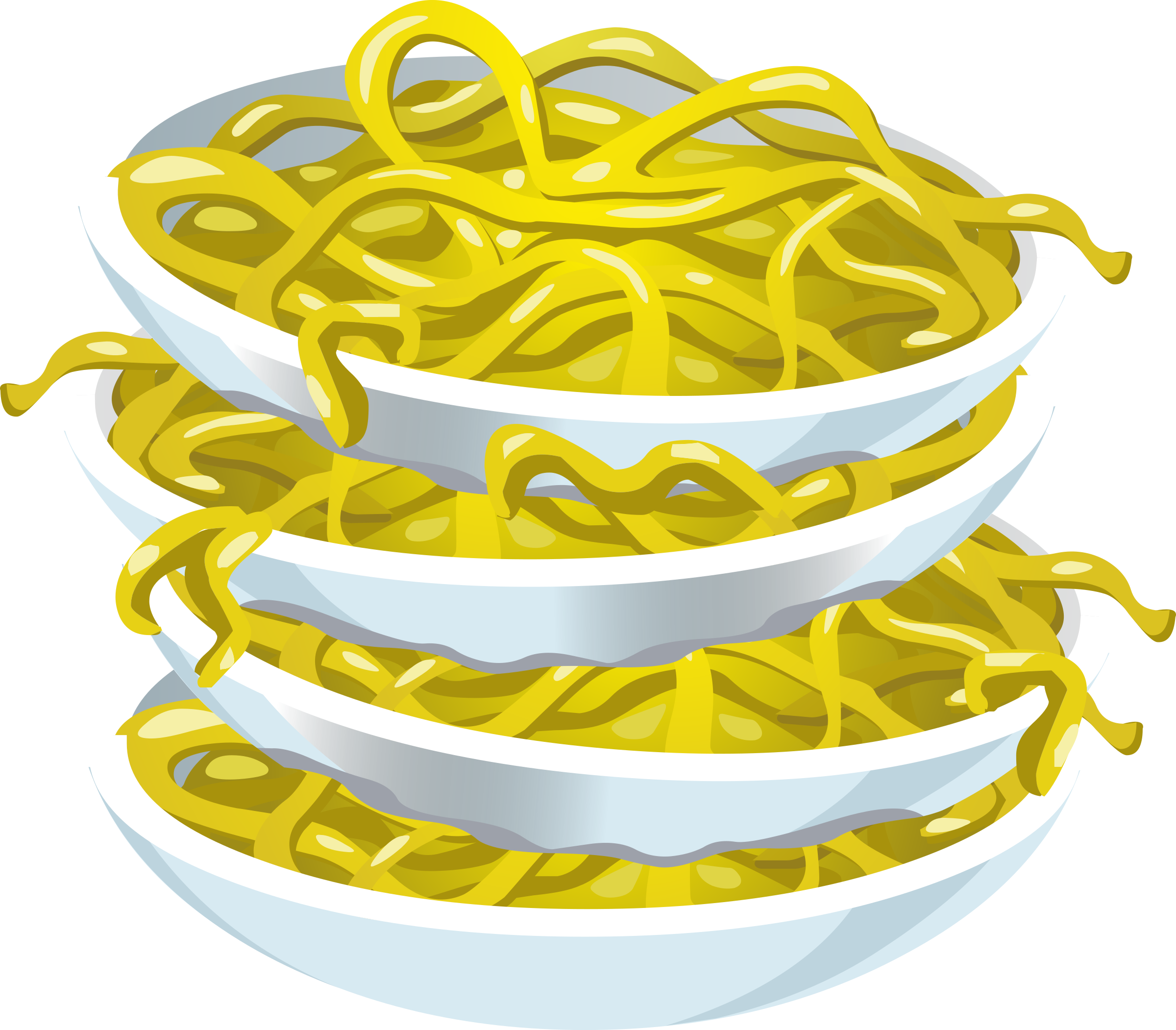Food Tangy Noodles - Noodles Food Clipart (2400x2102)