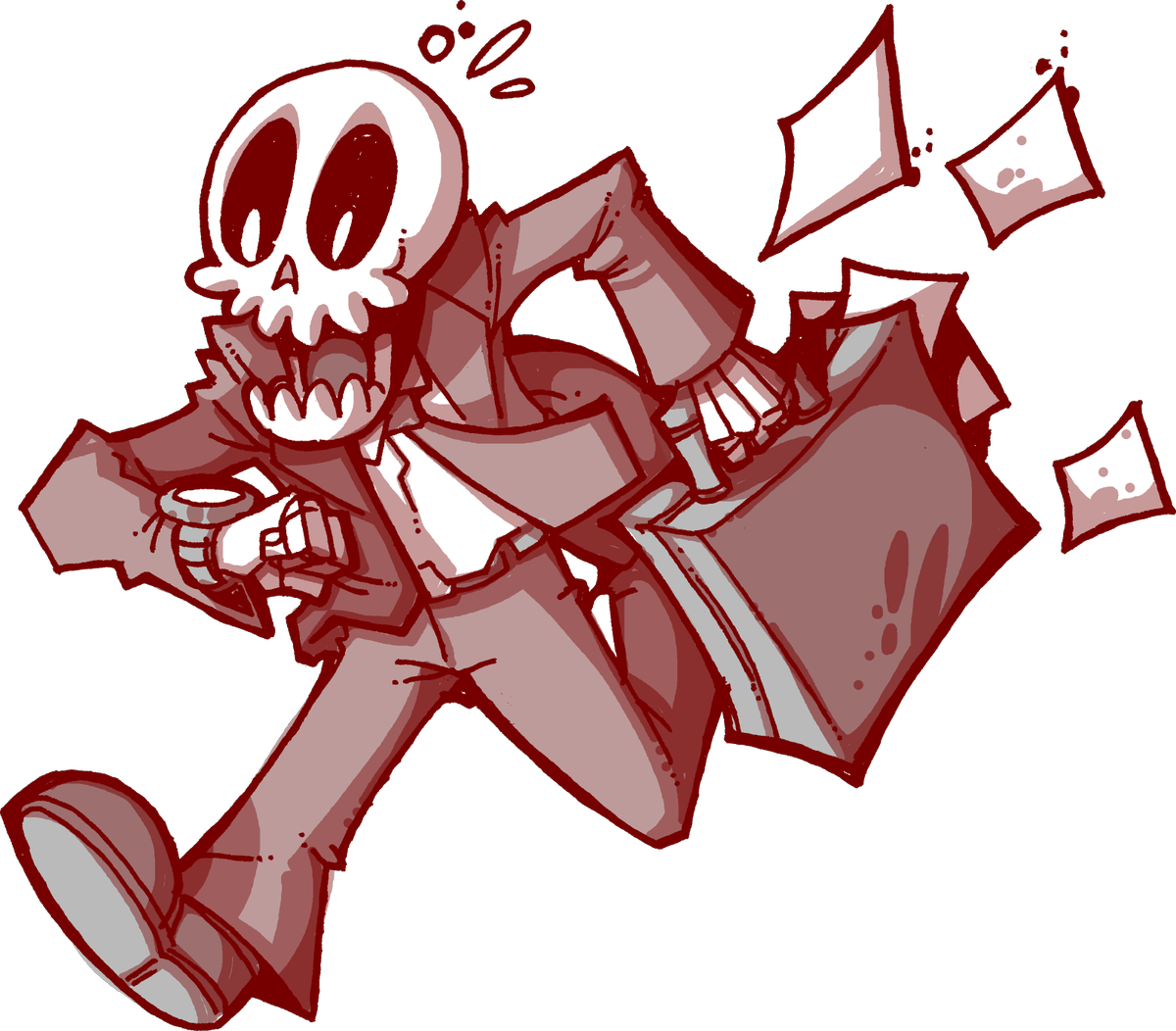 Necrosoftgames On Twitter - Illustration (1200x1052)