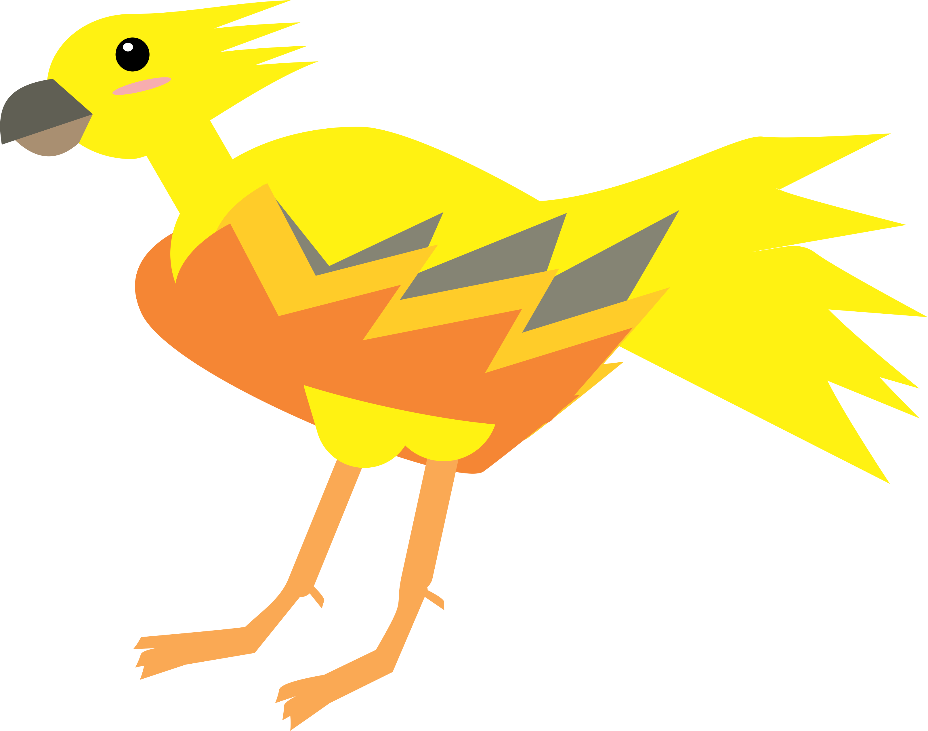 Or Else This Art Here Is Gonna Get Blinded By Yellow - Chocobo (3226x2540)