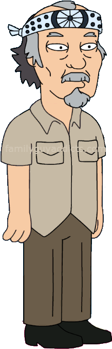 Optional Premium Character You Can Purchase During - Mr. Kesuke Miyagi (227x690)