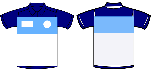 Hills Spirit Polo Shirt 1 Clip Art At Clker - Printing (600x304)