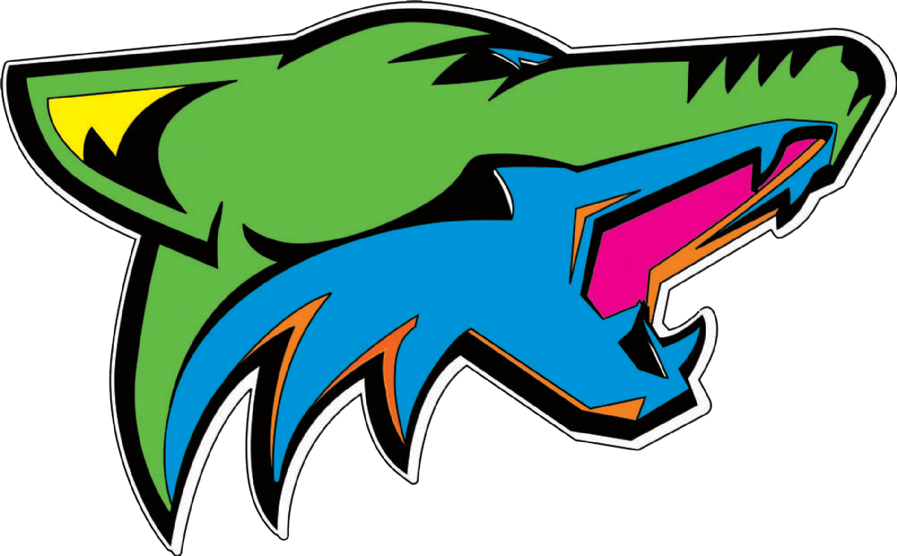 Detroit Turbos Auburn Hills Coyote Clip Art - Detroit Turbos Auburn Hills Coyote Clip Art (1000x620)