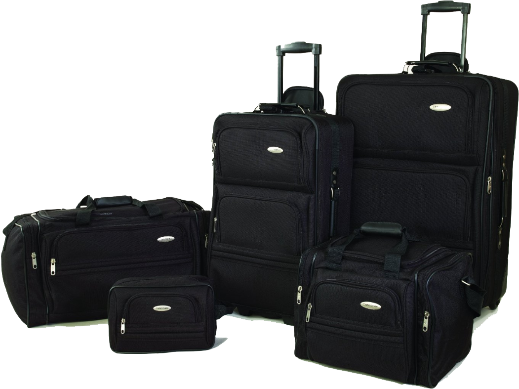 Cool Quality Luggage Png Transparent Images Wallpaper - Samsonite 5 Piece Luggage Set (1110x810)