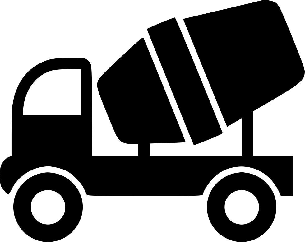 Cement Mixer Truck Comments - Cement Icon Png (981x778)